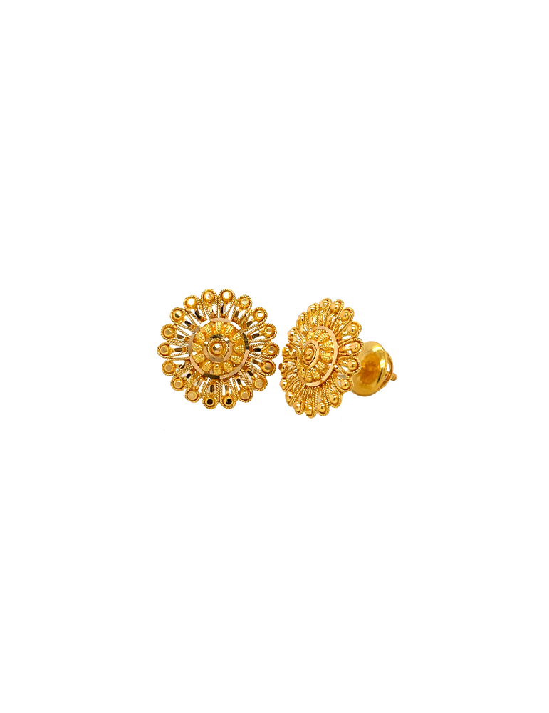 Buy Memoir Gold Plated Jhalar Jhumki Earring Gold (Women) Online at Best  Prices in India - JioMart.
